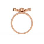 Load image into Gallery viewer, The 4- Lab Grown Diamond Petal  Ring by Stefee Jewels