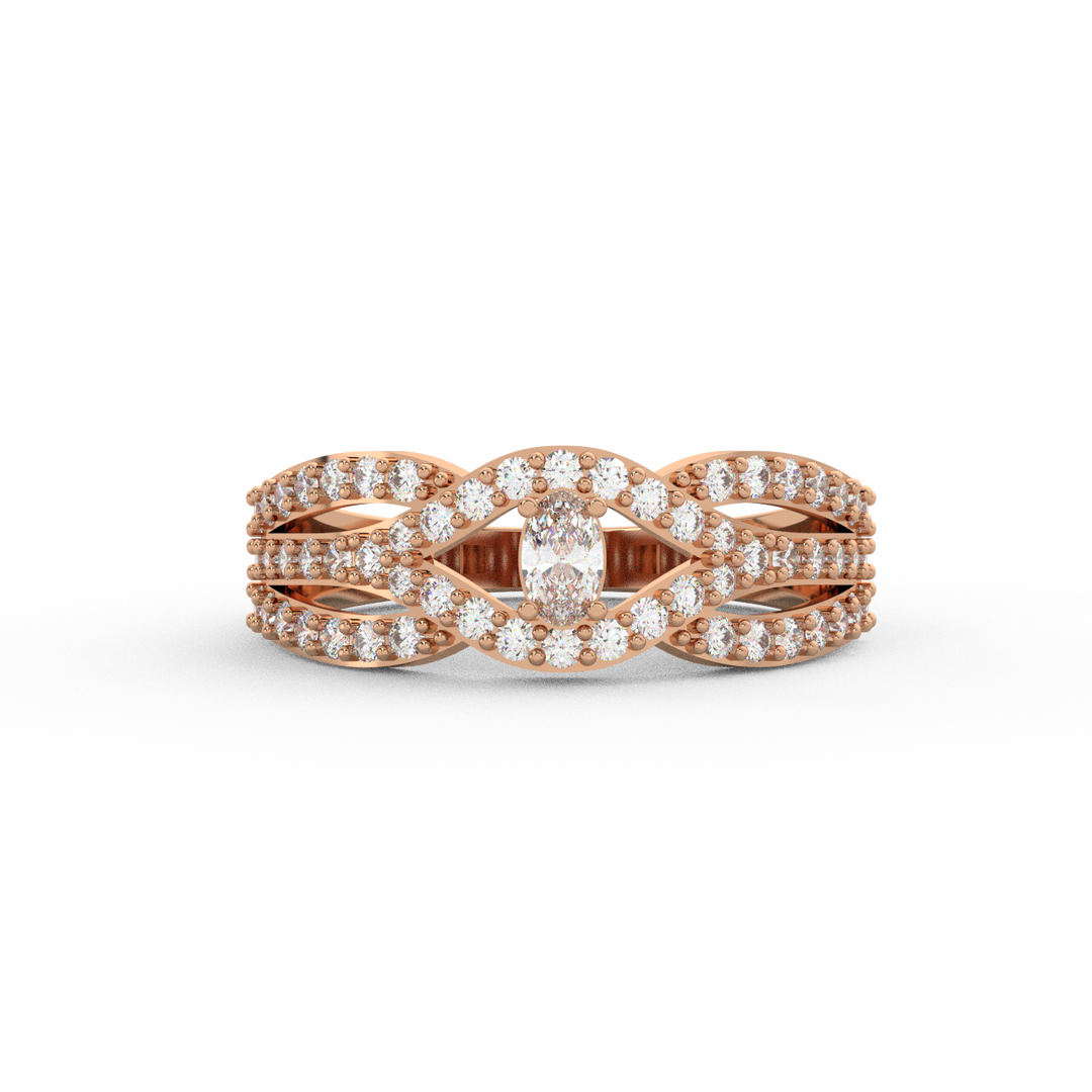 Substantial Everyday Lab Grown Diamond Ring by Stefee Jewels