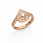 Load image into Gallery viewer, Radiant &amp; Elegant Lab Grown Diamond Ring for Anniversary  by Stefee Jewels