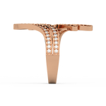 Load image into Gallery viewer, Swirl  Lab Grown Diamond Ring by Stefee Jewels