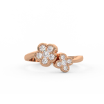 Load image into Gallery viewer, Clustered Gems Lab Grown Diamond  Ring by Stefee Jewels (Copy)