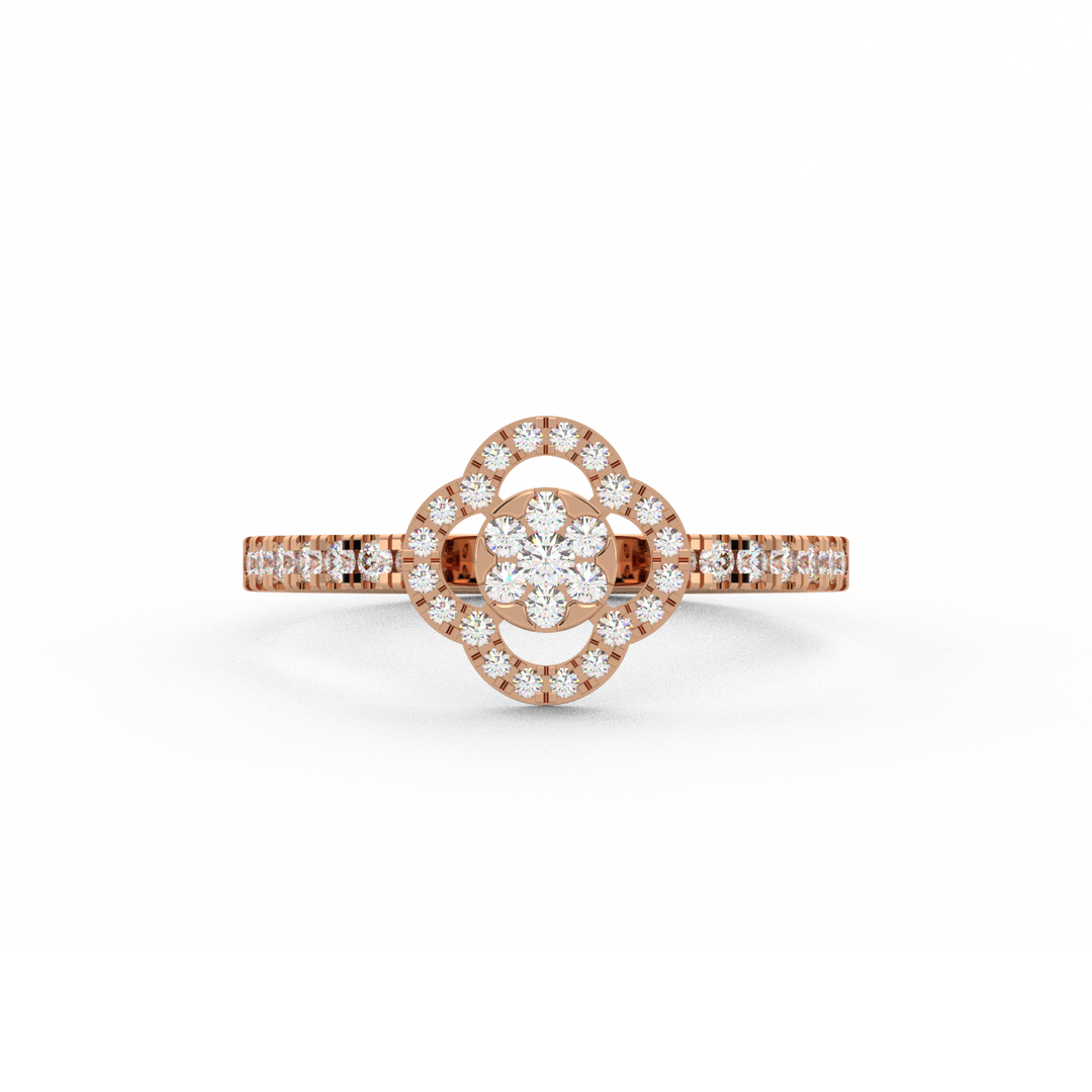 The Pear Drop  Lab Grown Diamond Ring by Stefee Jewels