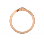 Load image into Gallery viewer, Curled Flower Lab Grown Diamond Ring by Stefee Jewels