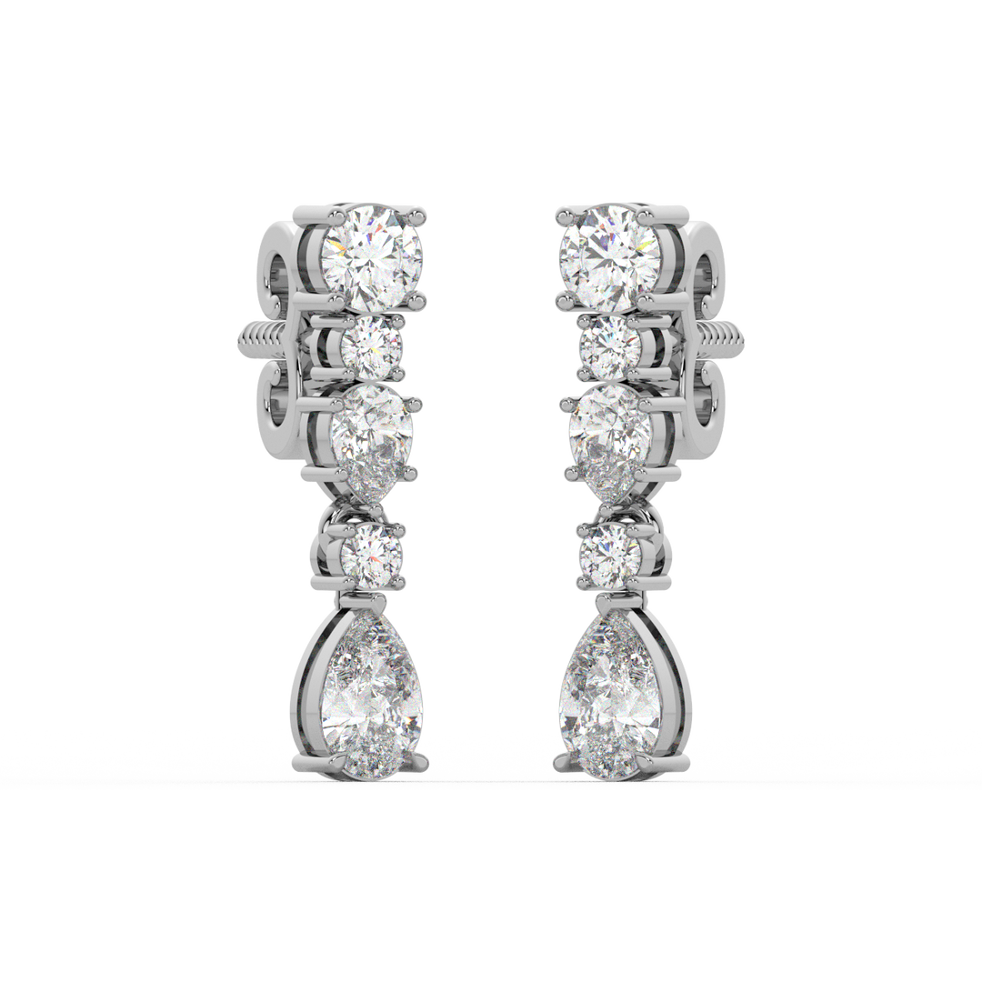 Classic Sparkling Lab Grown Diamond StudsBy Stefee Jewels