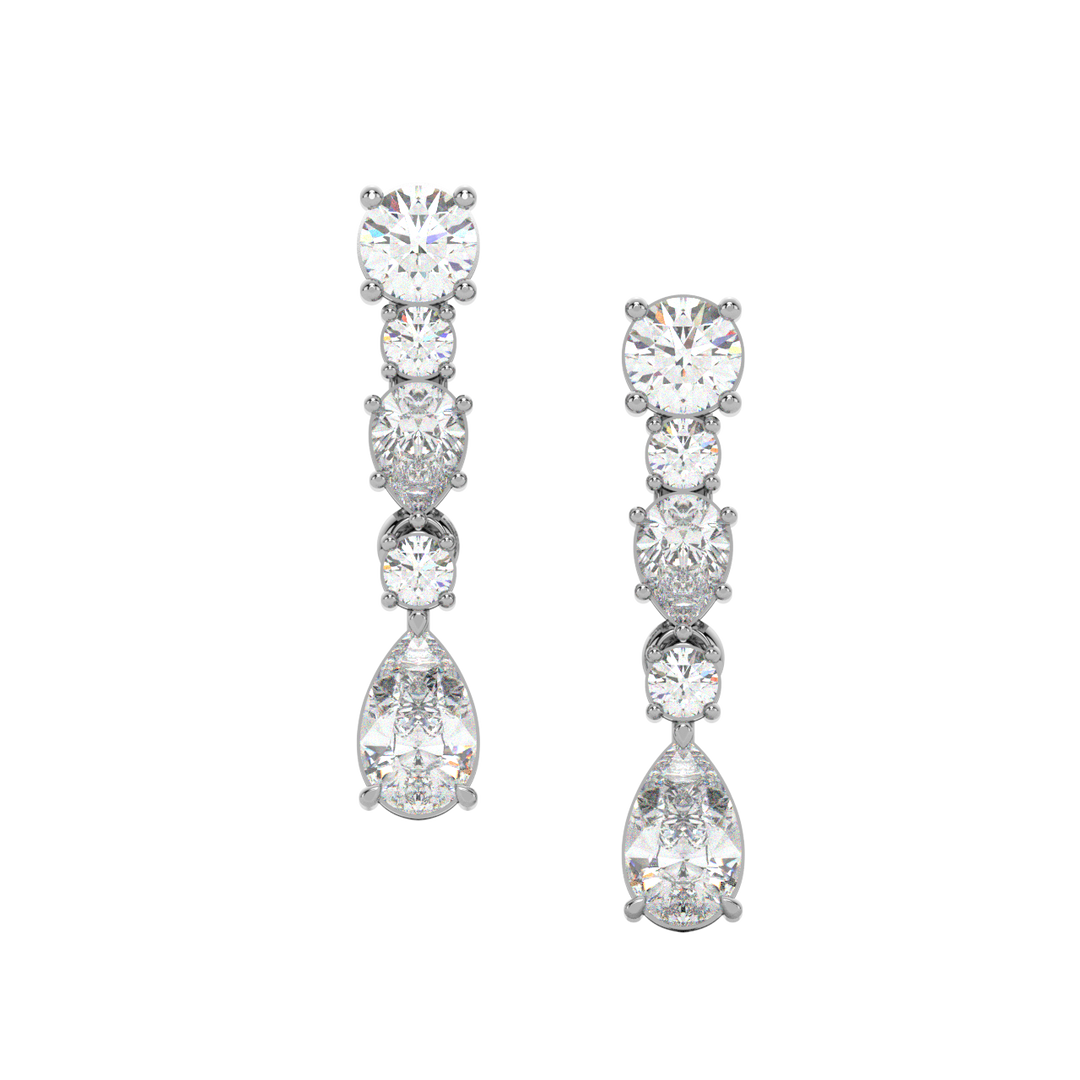 Classic Sparkling Lab Grown Diamond StudsBy Stefee Jewels