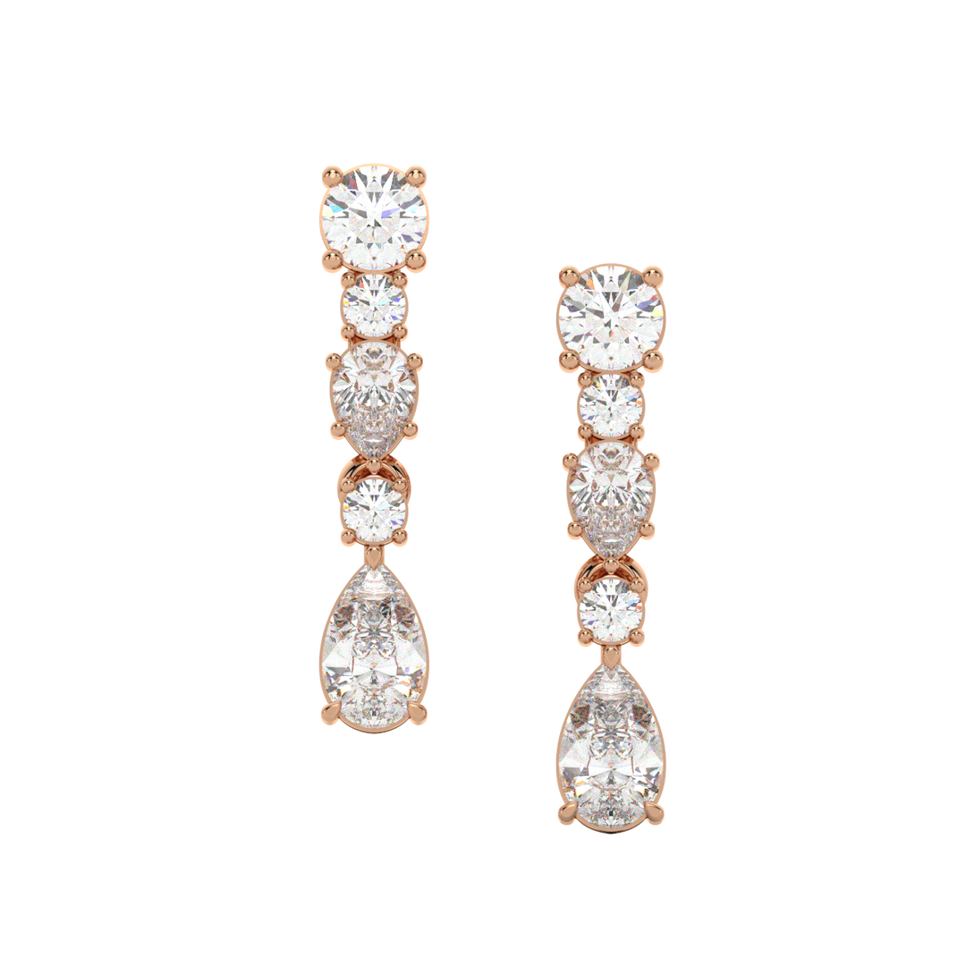 Classic Sparkling Lab Grown Diamond StudsBy Stefee Jewels