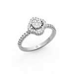 Load image into Gallery viewer, The Pear Drop  Lab Grown Diamond Ring by Stefee Jewels