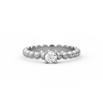 Load image into Gallery viewer, Radiant Single Stone Lab Grown Diamond Ring by Stefee Jewels