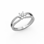 Load image into Gallery viewer, Halo-Star  Lab Grown Diamond Ring by Stefee Jewels