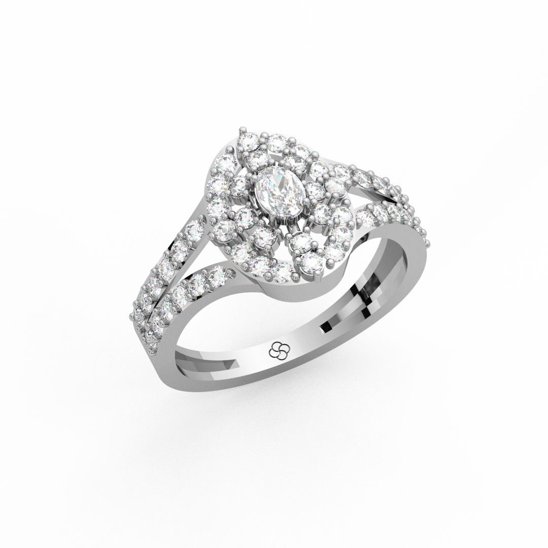 Minimalist Wedding Lab Grown Diamond Ring by Stefee Jewels