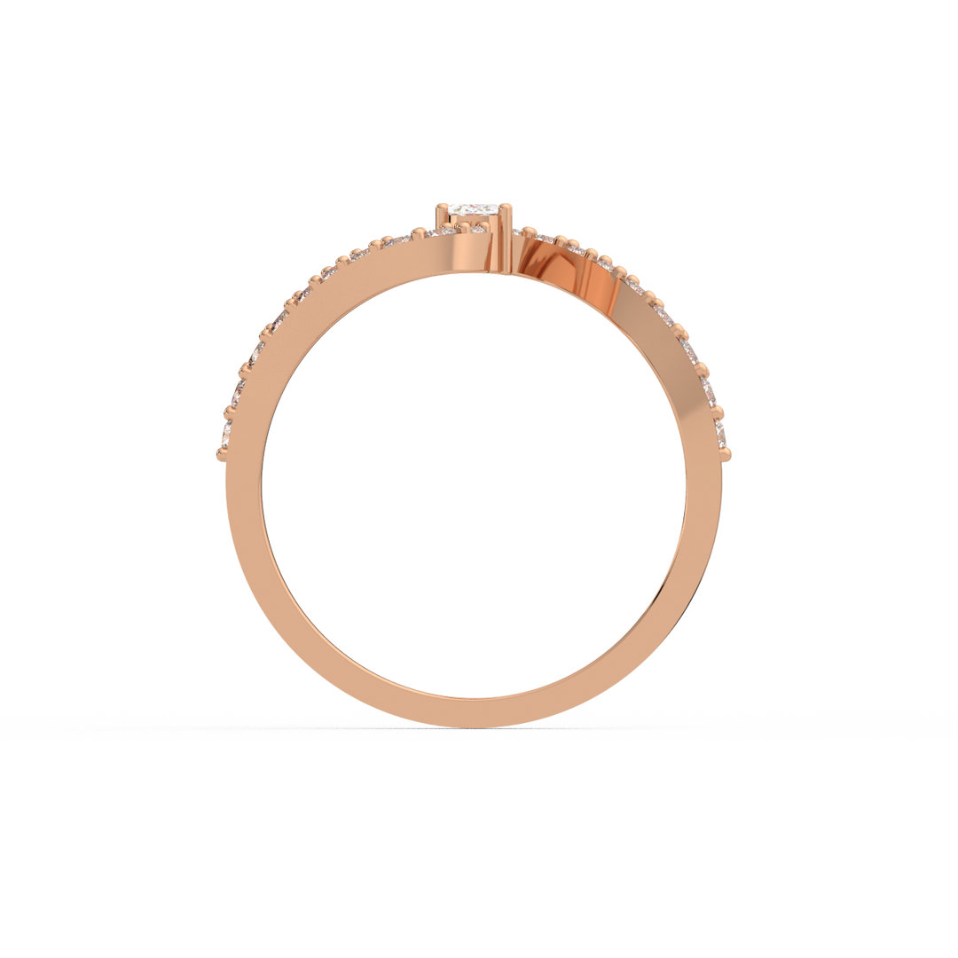 Timeless Design Lab Grown Diamond Ring for forever bond by Stefee Jewels