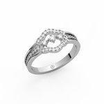 Load image into Gallery viewer, The Connected Stones Lab Grown Diamond   Ring by Stefee Jewels