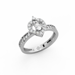 Load image into Gallery viewer, Sparkling Solitaire Lab Grown Diamond Ring for Birthdays by Stefee Jewels