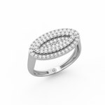 Load image into Gallery viewer, Oval Lab Grown Diamond   Ring by Stefee Jewels