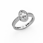 Load image into Gallery viewer, Delicate Lab Grown Diamond Band Ring by Stefee Jewels