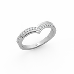 Load image into Gallery viewer, Regal Carnival Shaped Lab Grown Diamond Ring by Stefee Jewels