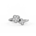 Load image into Gallery viewer, Clustered Gems Lab Grown Diamond  Ring by Stefee Jewels (Copy)