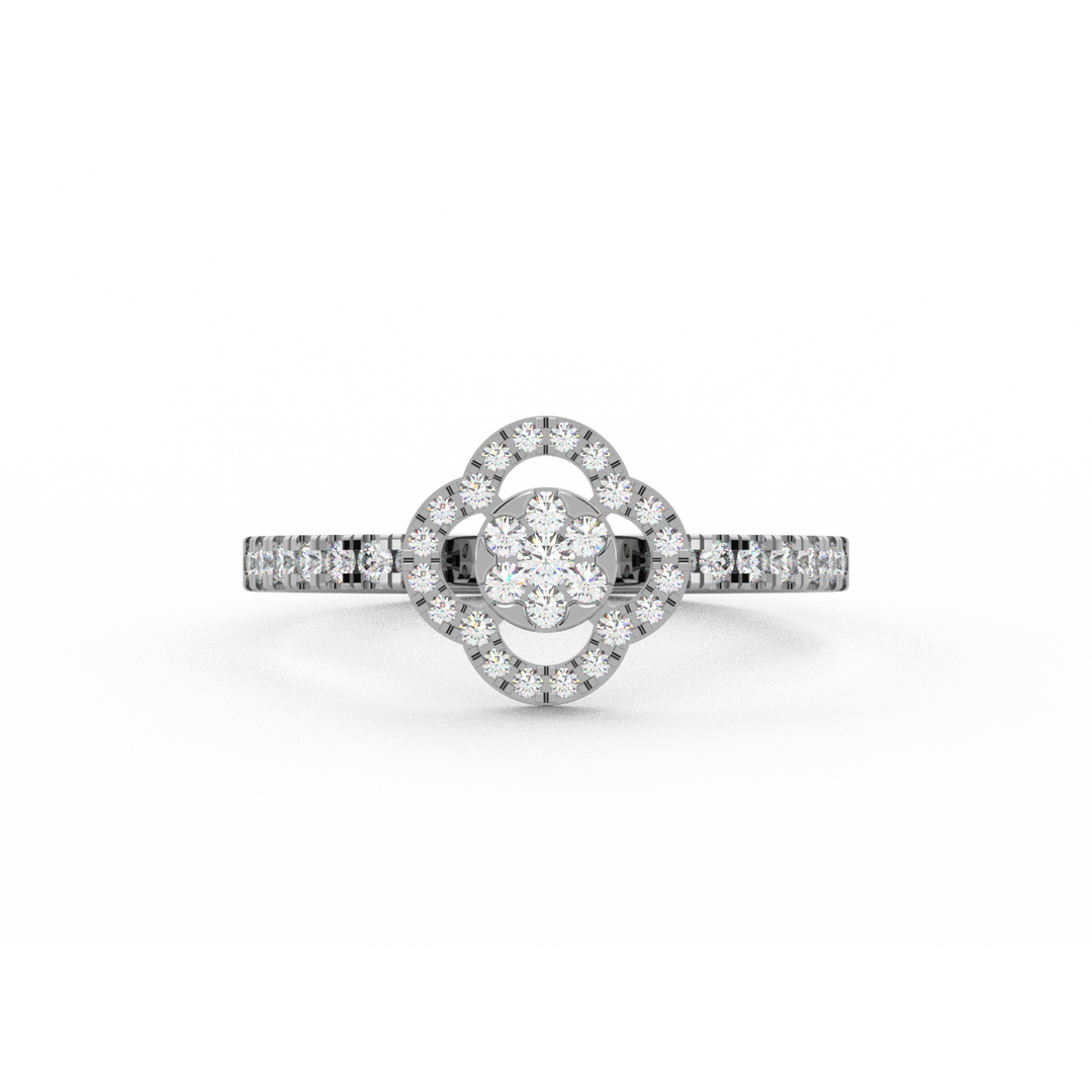 The Pear Drop  Lab Grown Diamond Ring by Stefee Jewels