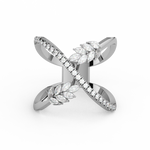 Load image into Gallery viewer, Brilliant Petals Lab Grown Diamond Ring by Stefee Jewels