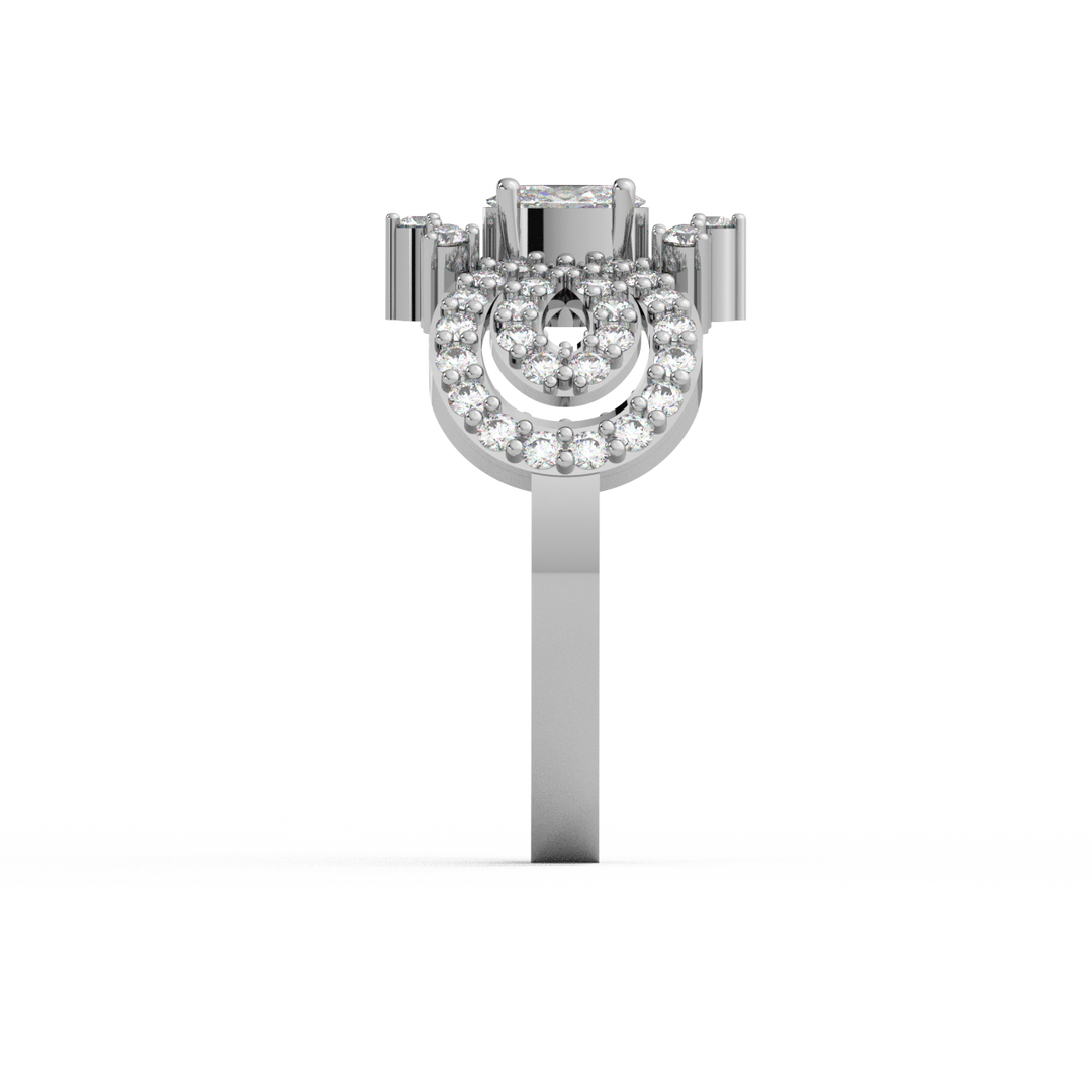 Modern Everyday Carry Lab Grown Diamond Ring by Stefee Jewels