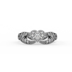 Load image into Gallery viewer, The Crown Lab Grown Diamond Wedding Ring by Stefee Jewels