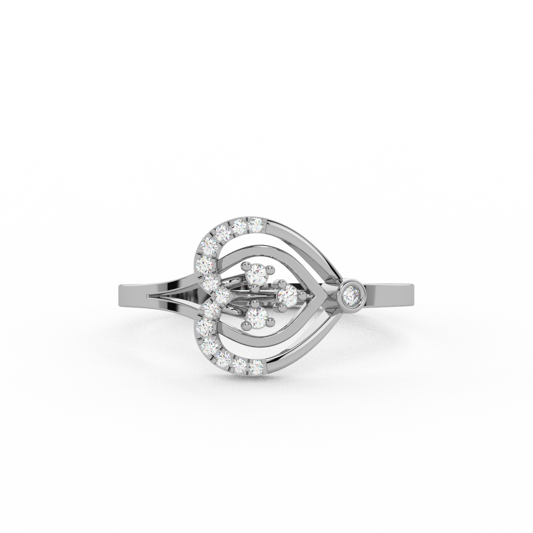 Cocktail  Lab Grown Diamond Ring by Stefee Jewels