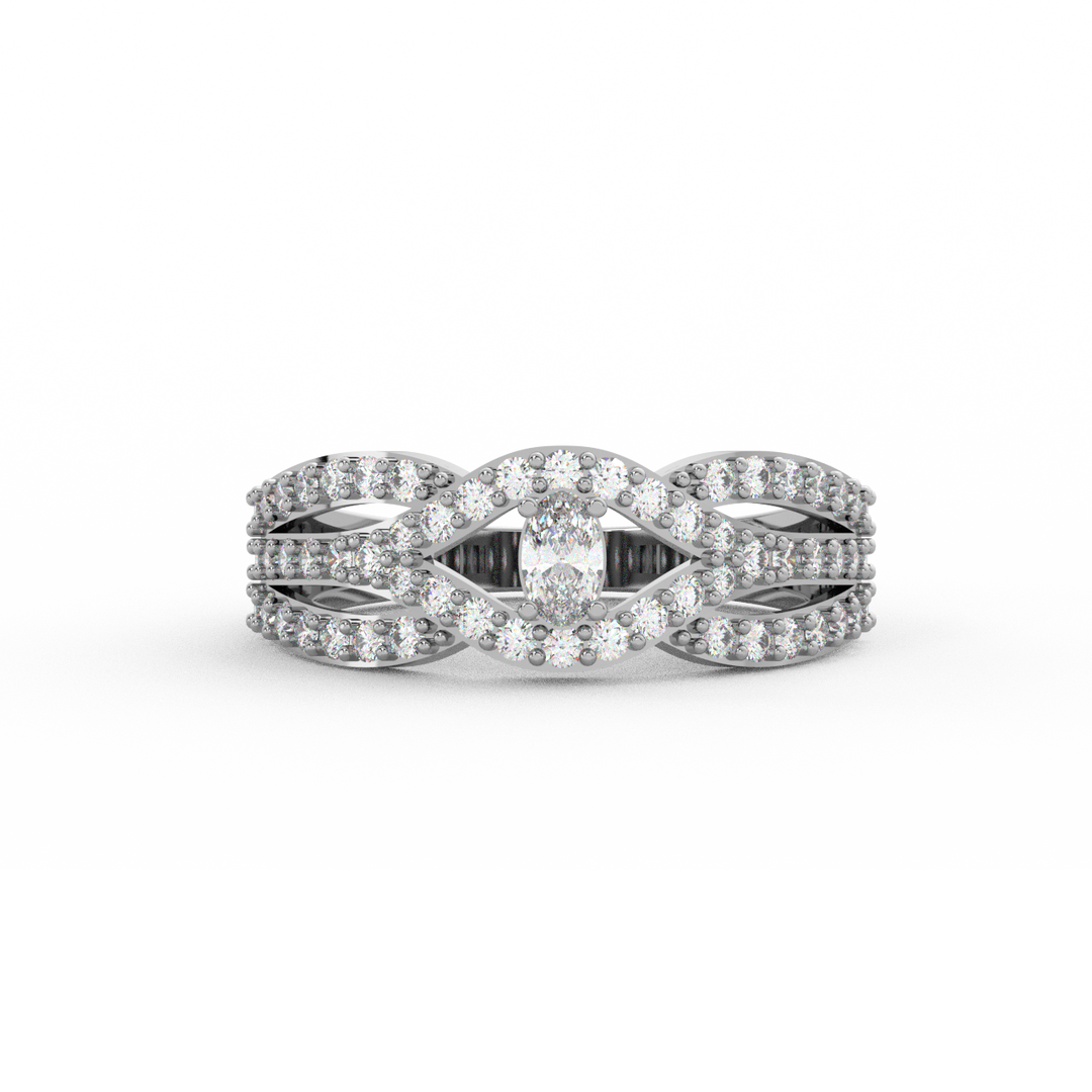 Substantial Everyday Lab Grown Diamond Ring by Stefee Jewels