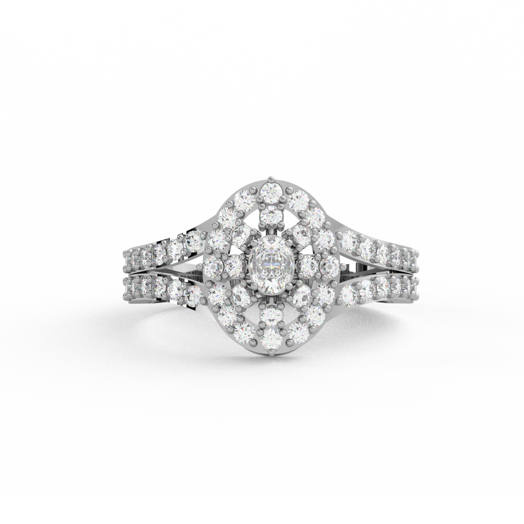 Minimalist Wedding Lab Grown Diamond Ring by Stefee Jewels