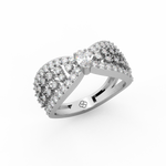 Load image into Gallery viewer, Alluring Diamond Ring for Wedding by Stefee Jewels (Copy)