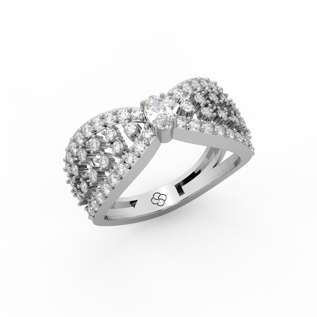 Alluring Diamond Ring for Wedding by Stefee Jewels (Copy)