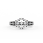 Load image into Gallery viewer, The Connected Stones Lab Grown Diamond   Ring by Stefee Jewels