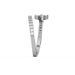 Load image into Gallery viewer, Spiral Left Petal Lab Grown Diamond Ring by Stefee Jewels
