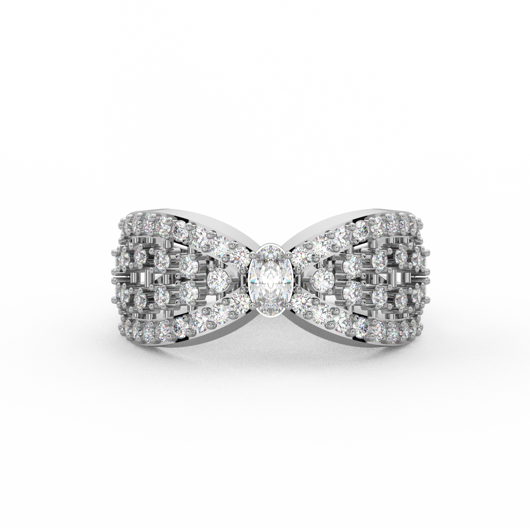 Alluring Diamond Ring for Wedding by Stefee Jewels (Copy)