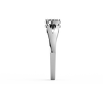 Load image into Gallery viewer, The Halo-Twisted Lab Grown Diamond Ring by Stefee Jewels