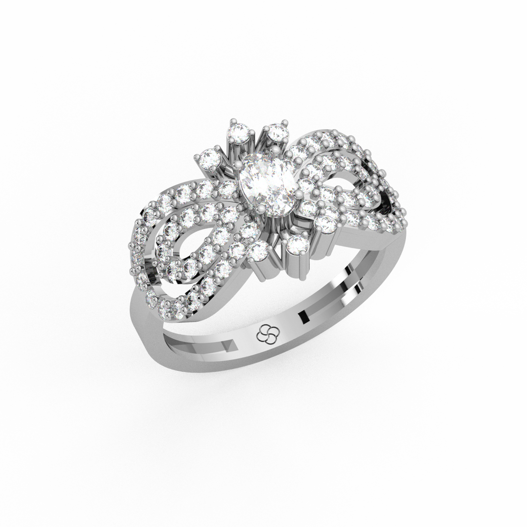 Modern Everyday Carry Lab Grown Diamond Ring by Stefee Jewels