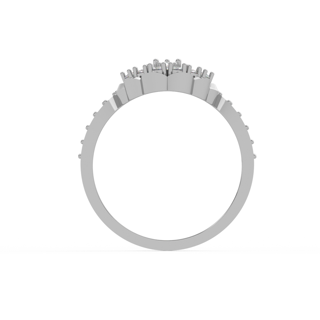 Radiant & Elegant Lab Grown Diamond Ring for Anniversary  by Stefee Jewels