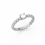 Load image into Gallery viewer, Radiant Single Stone Lab Grown Diamond Ring by Stefee Jewels