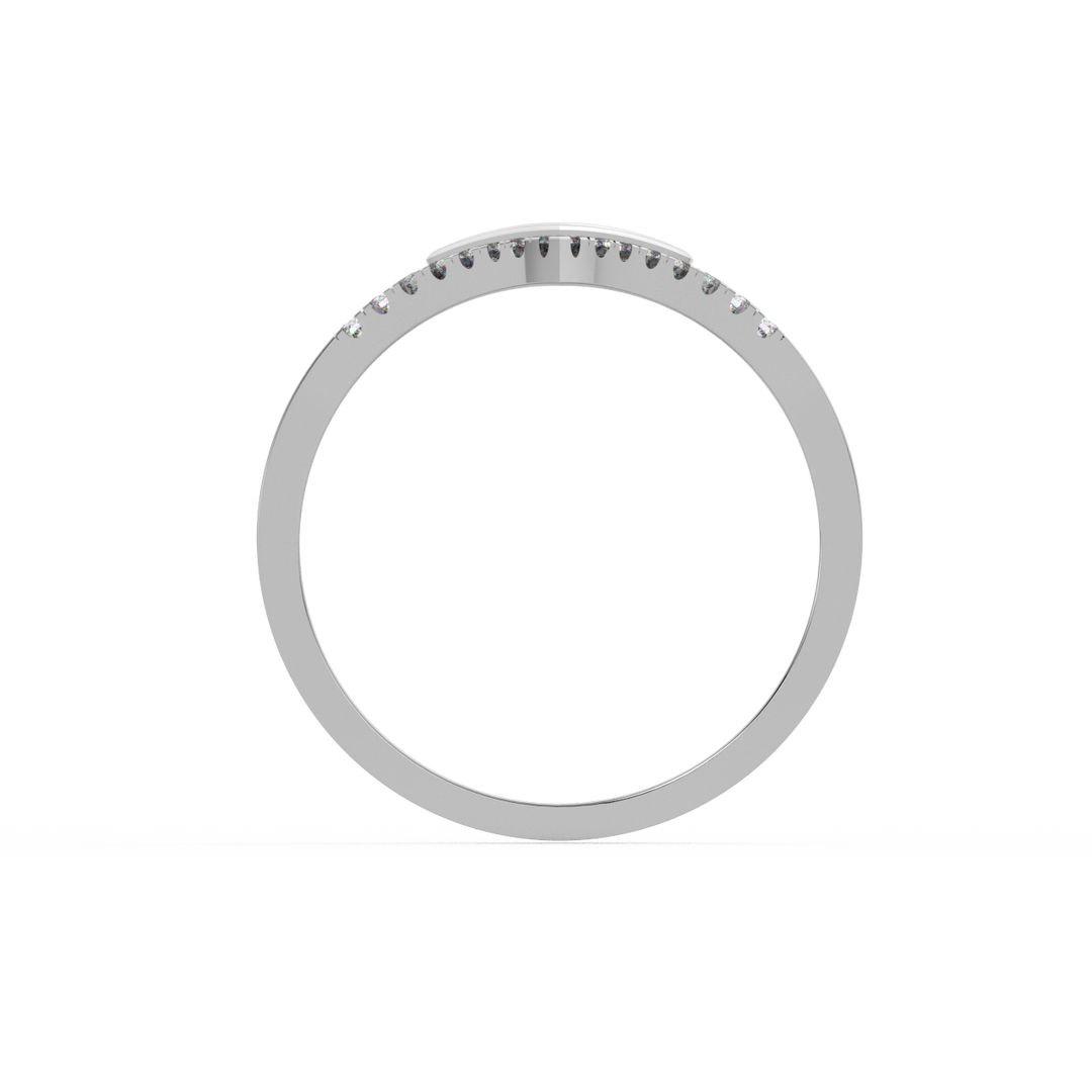 The Heart   Lab Grown Diamond Ring by Stefee Jewels