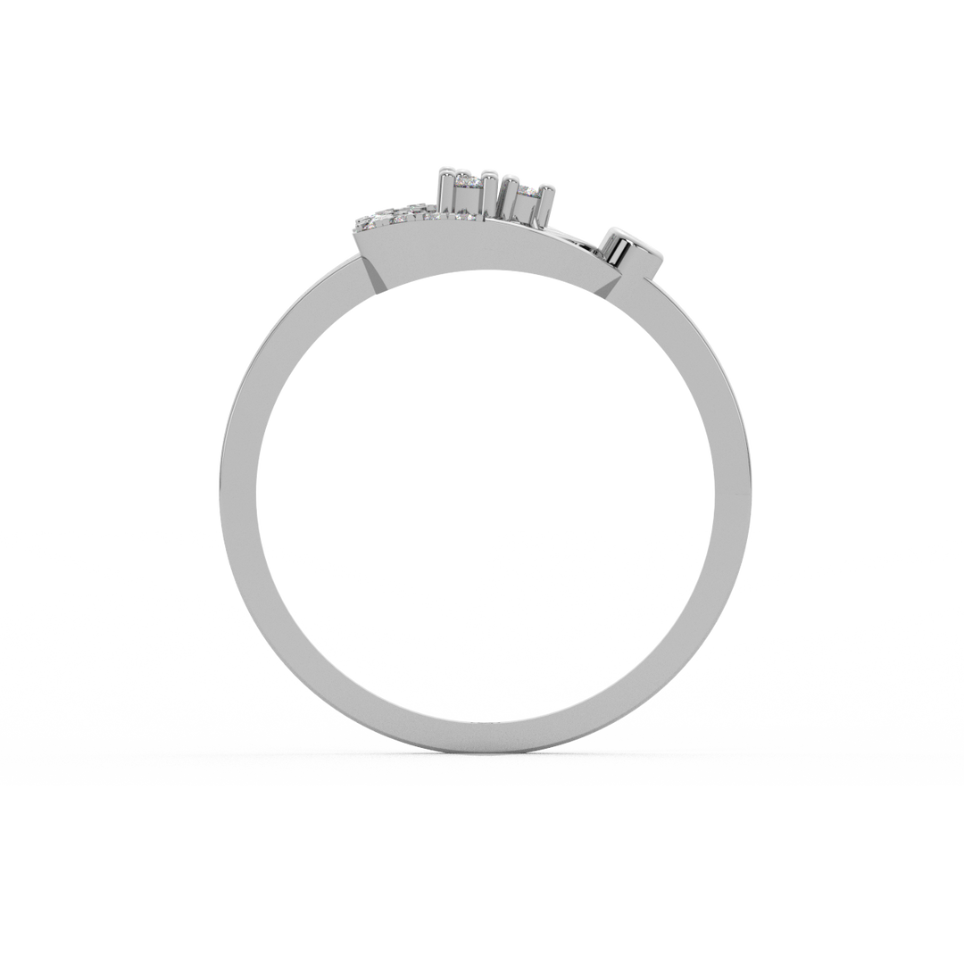 Cocktail  Lab Grown Diamond Ring by Stefee Jewels