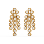 Load image into Gallery viewer, Cluster Dangle Earrings By Stefee Jewels