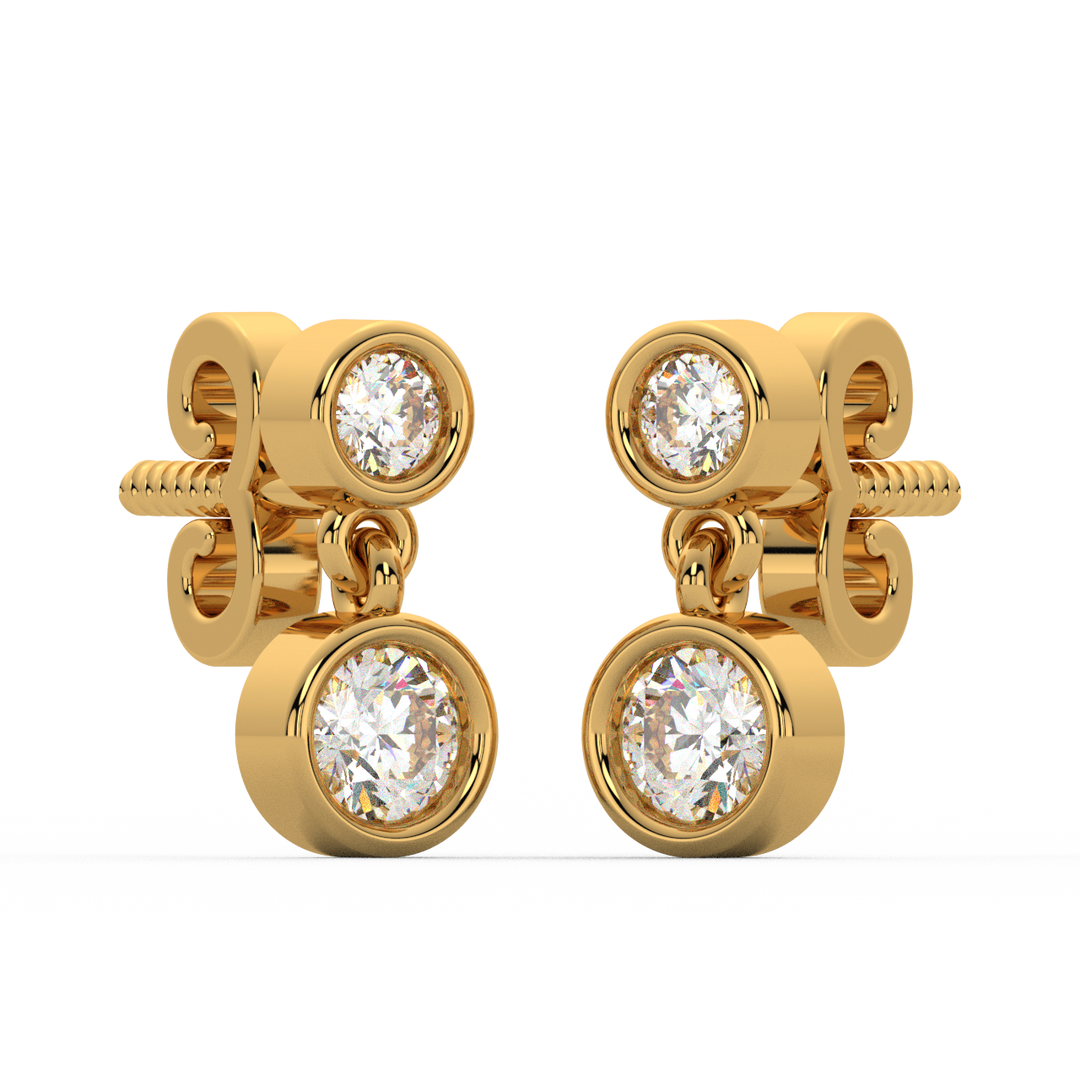 Delicate Everyday Studs By Stefee Jewels