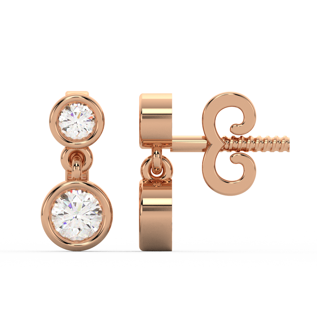Delicate Everyday Studs By Stefee Jewels