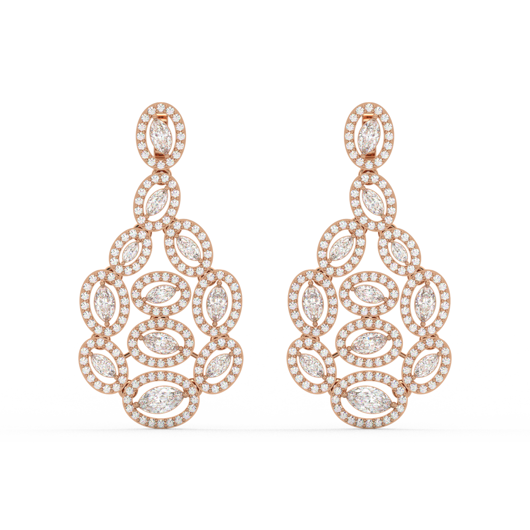 Bold & Elegant Statement Studs By Stefee Jewels