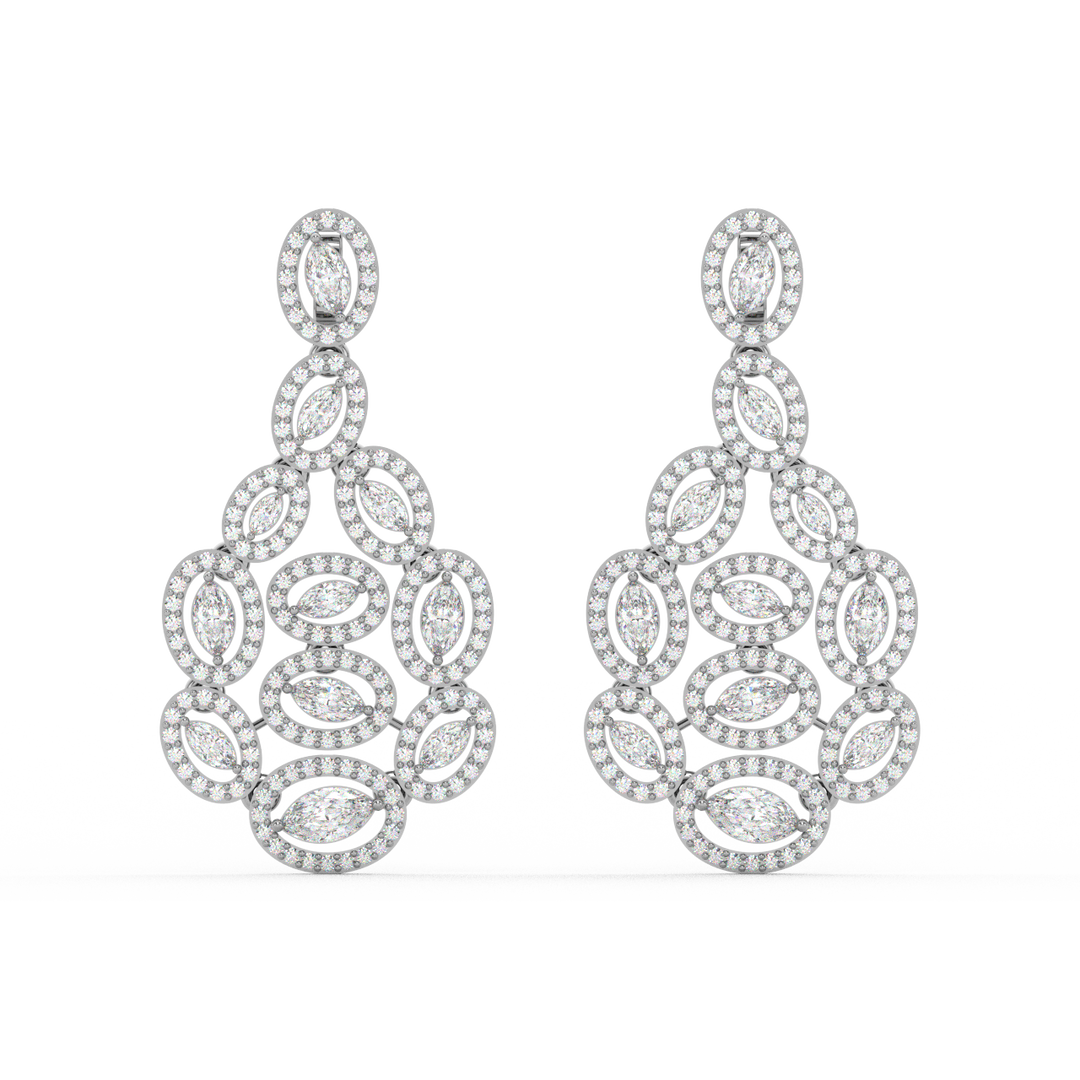 Bold & Elegant Statement Studs By Stefee Jewels