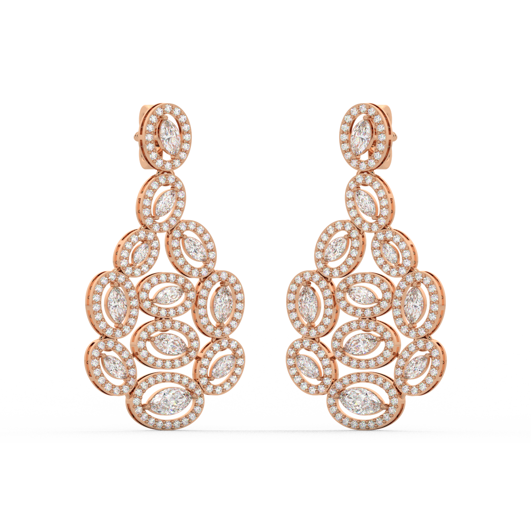 Bold & Elegant Statement Studs By Stefee Jewels