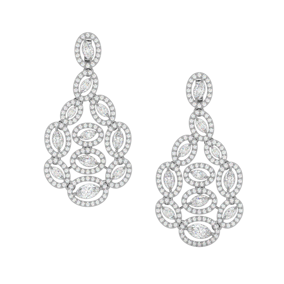 Bold & Elegant Statement Studs By Stefee Jewels