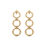 Load image into Gallery viewer, Glittering Charms Lab Grown Diamond Drop Earrings by Stefee Jewels