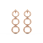 Load image into Gallery viewer, Glittering Charms Lab Grown Diamond Drop Earrings by Stefee Jewels