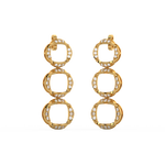 Load image into Gallery viewer, Glittering Charms Lab Grown Diamond Drop Earrings by Stefee Jewels