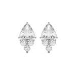 Load image into Gallery viewer, Classic Sparkle Lab Grown Diamond Stud Earrings by Stefee Jewels
